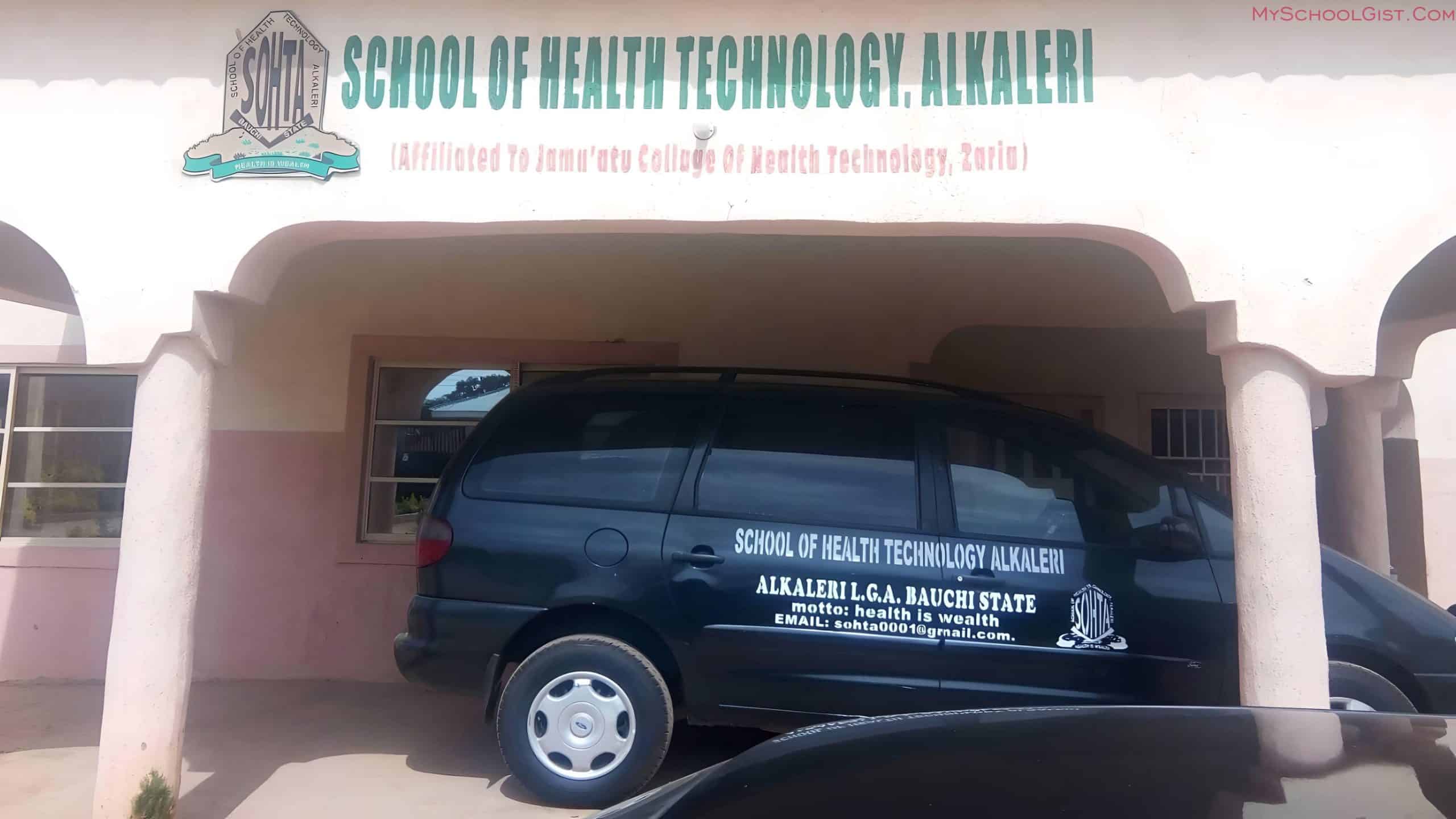 School of Health Technology, Alkaleri (SOHTA) New Students Registration Procedure